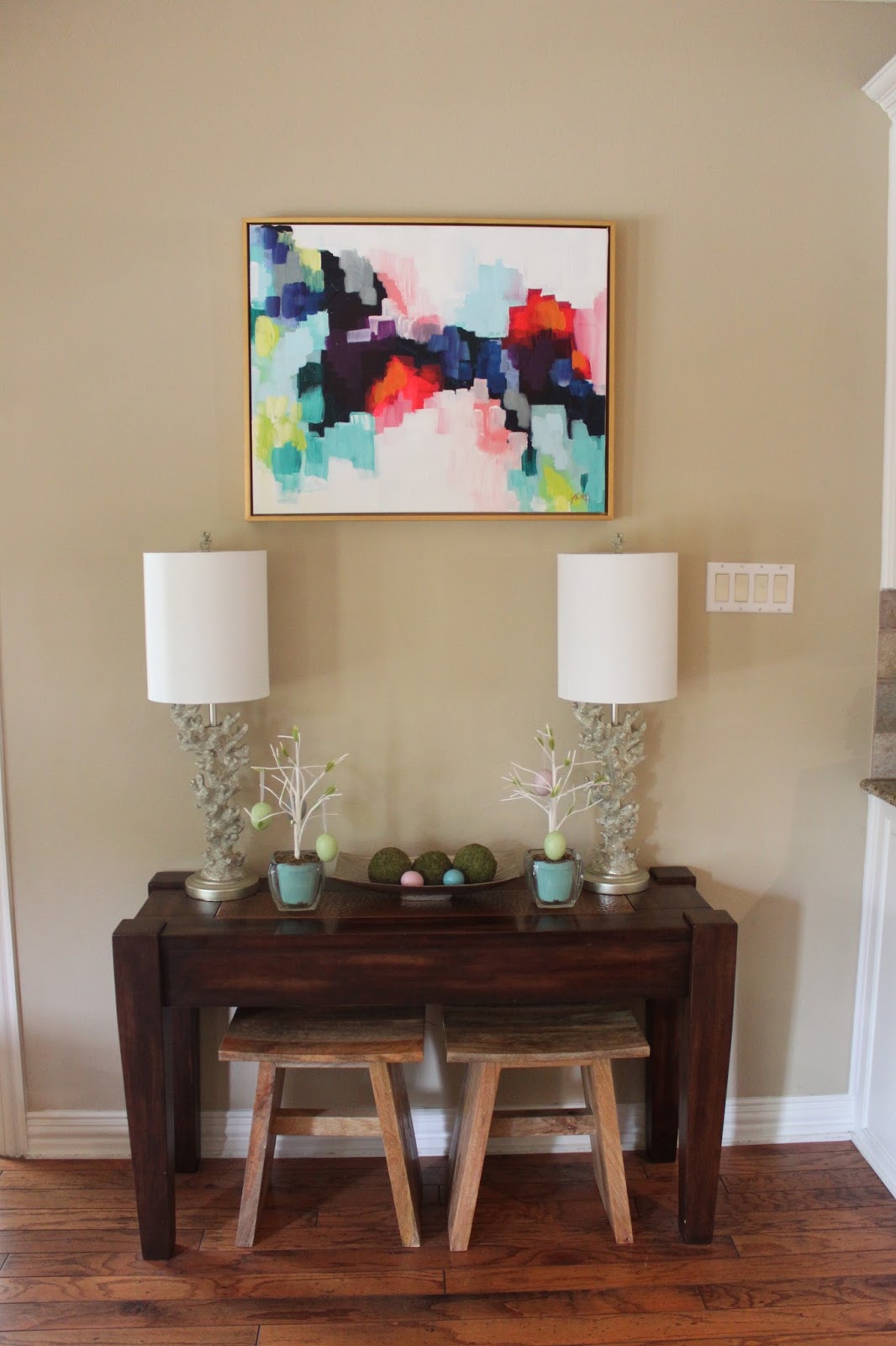 Crafty Texas Girls Modern Easter Decor