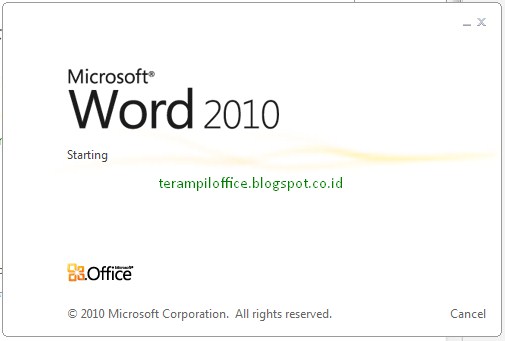 Terampil Office Pengertian Microsoft Word 2010 Dan Mengenal Lebih Dekat