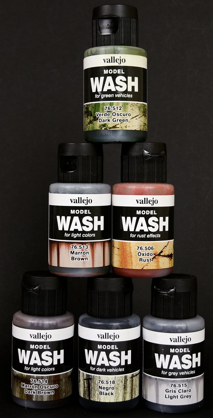 The Modelling News: Review: Using Vallejo washes to add more colour as we  roll out the barrels…