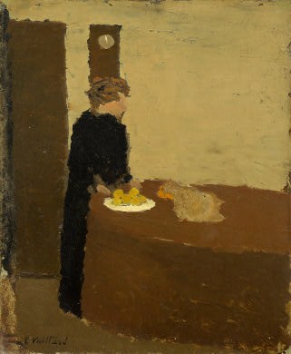 Vuillard Black Dress Woman Painting Vuillard Black Dress Woman Painting