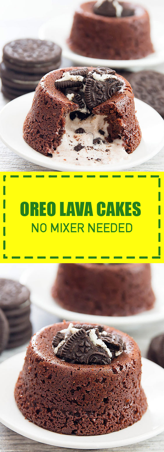 Oreo Lava Cakes Oreo Lava Cakes