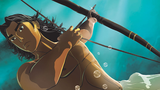 Indian epic Mahabharata Arjuna is a central character in Mahabharata