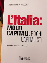 Beniamino A. Piccone, L'Italia: molti capitali, pochi capitalisti, Il Sole 24 Ore, 2019
