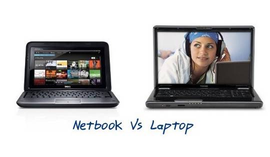 Perbedaan Laptop Notebook dan Netbook
