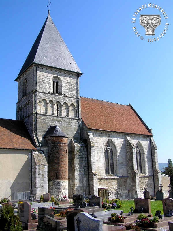 LA FRANCE MEDIEVALE NOTREDAMEDEBLIQUETUIT (76) Eglise NotreDame