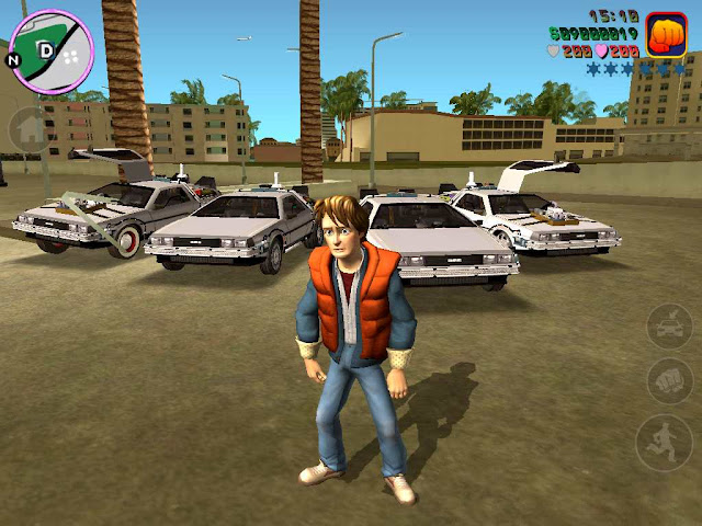 GTA VC: Back to the Future Hill Valley For PC