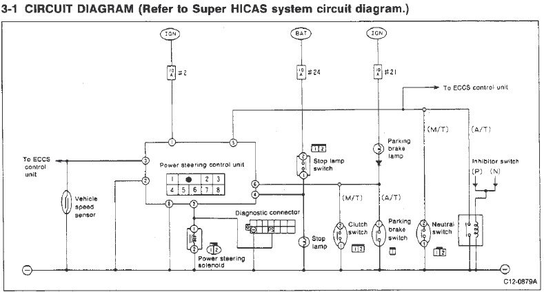 Nissan Electric Power Steering Wiring Diagram