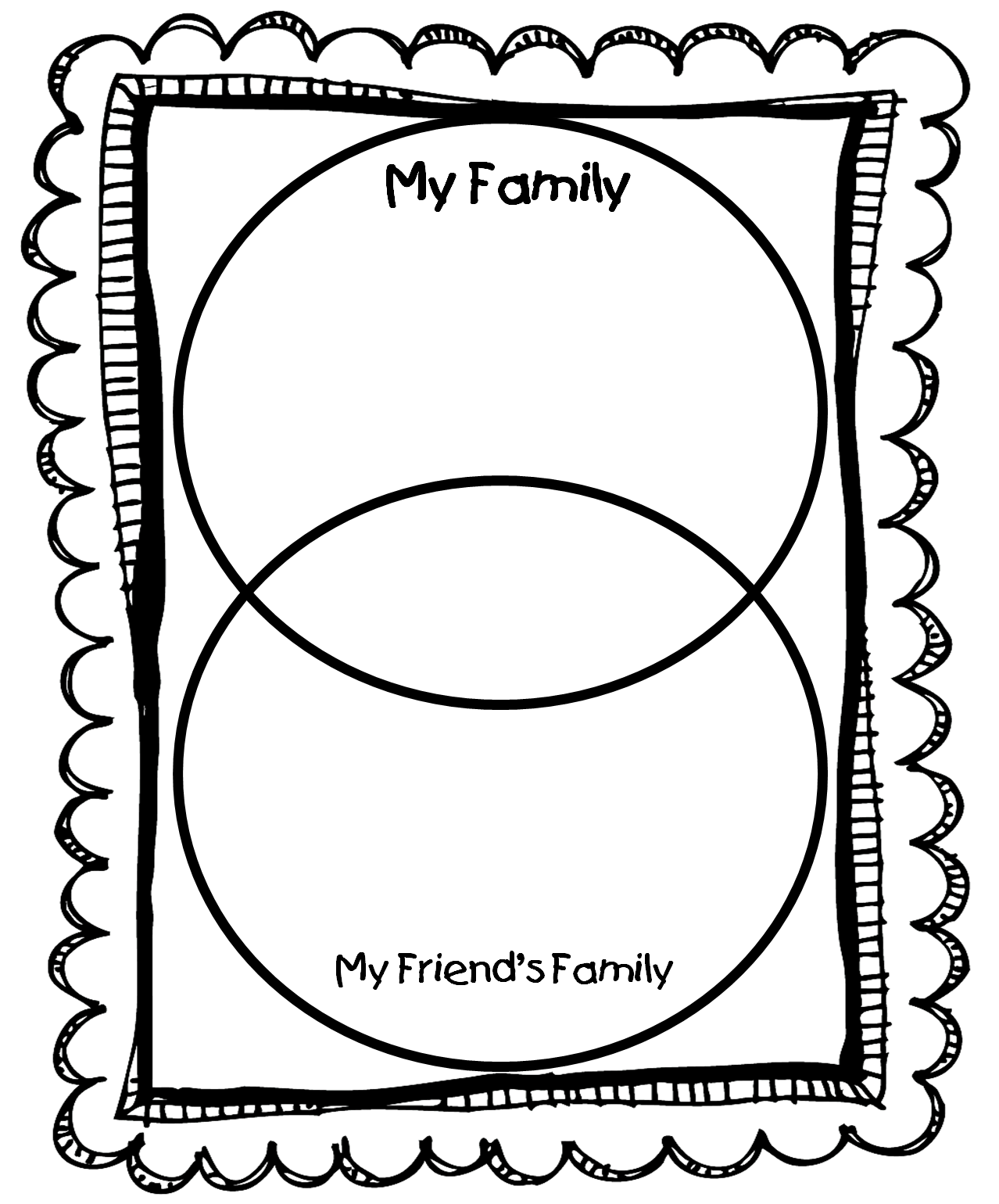 i love my family coloring pages - photo #19