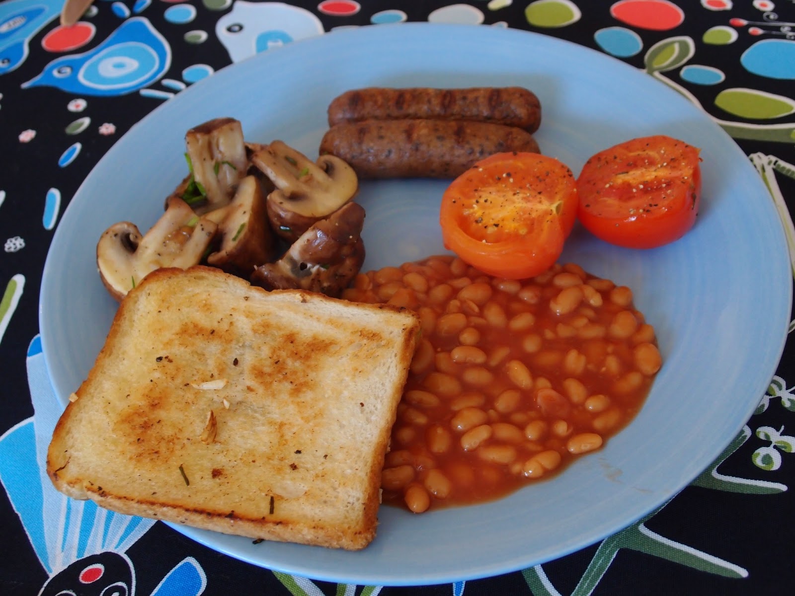 The VegHog Full English vegetarian breakfast