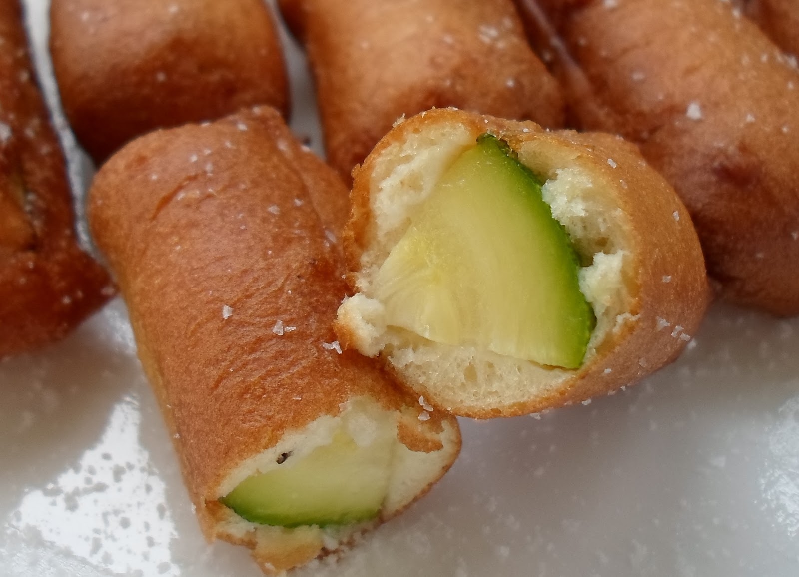 Happier Than A Pig In Mud Fried Battered Zucchini Using Bisquick Type