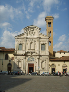 The Chiesa di San Salvatore di Ognissanti in Borgo Ognissanti in Florence