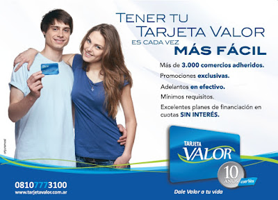 TARJETA VALOR