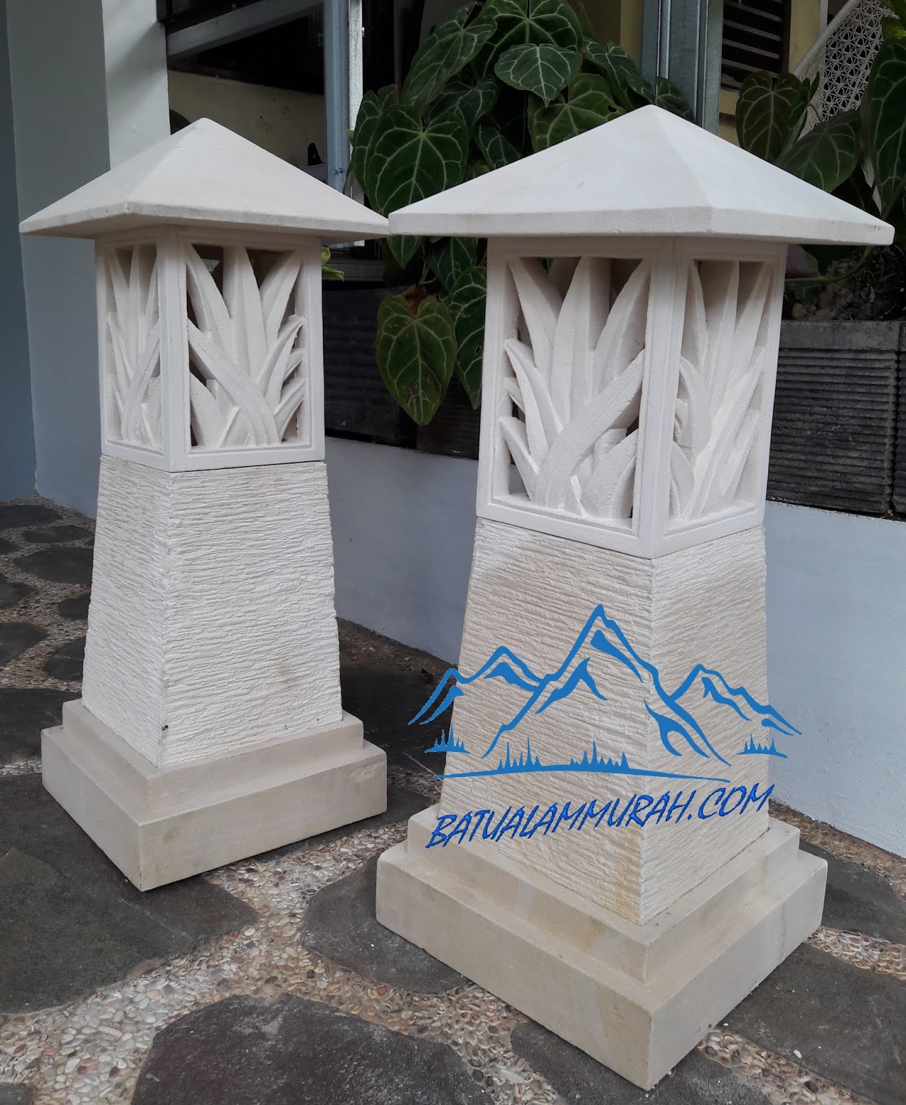 LAMPU TAMAN BATU ALAM MURAH ~ JUAL BATU UKIR MURAH DI JABODETABEk