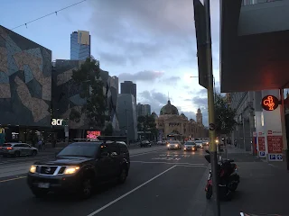 View of Central Melbourne
