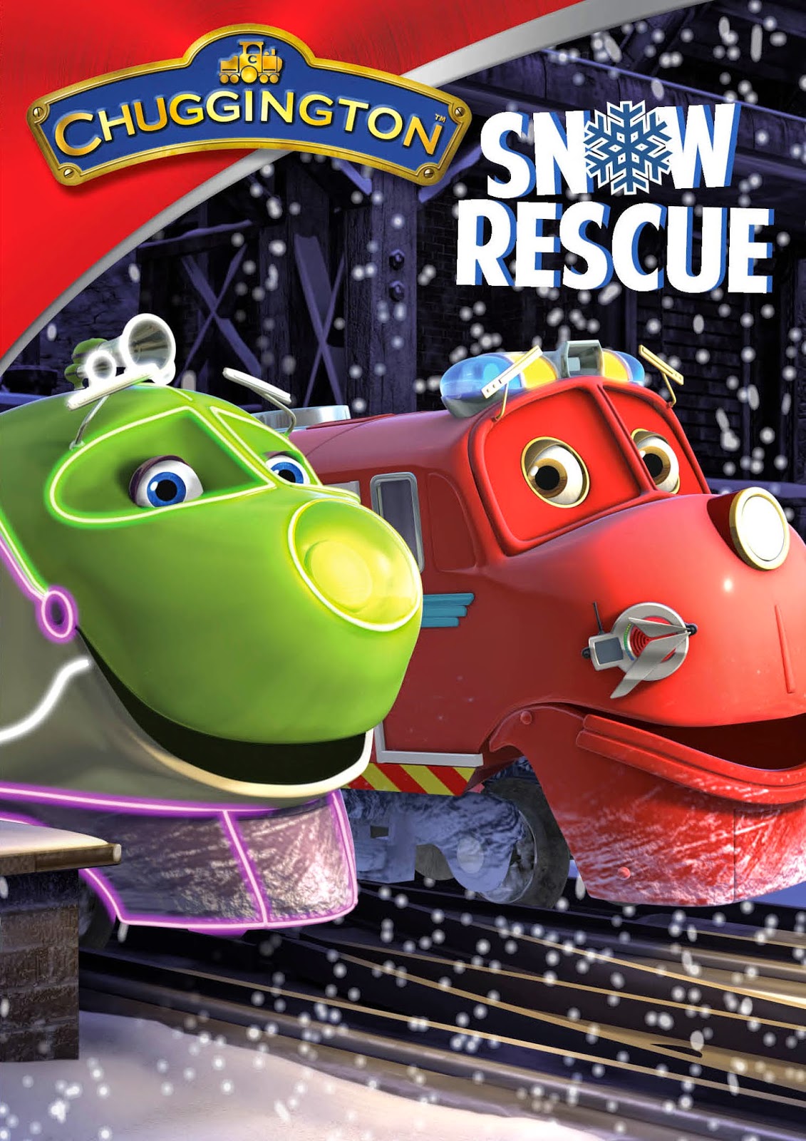 Chugginton Snow Rescue DVD television shows for kids