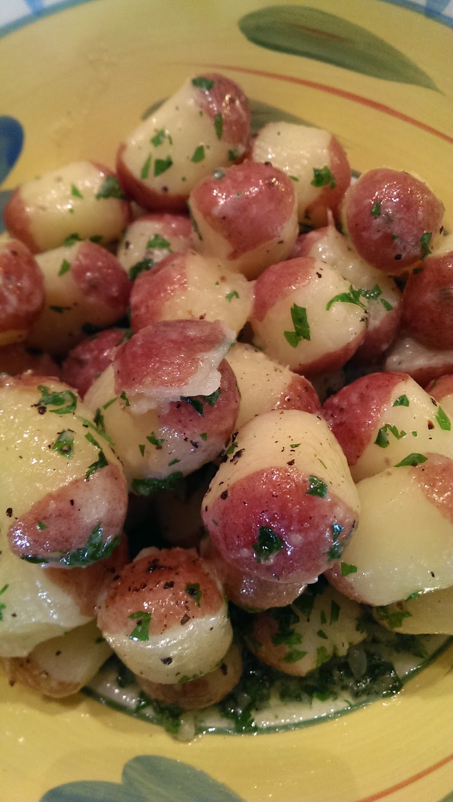 New Potatoes with Parsley Butter Sauce Julias Simply Southern