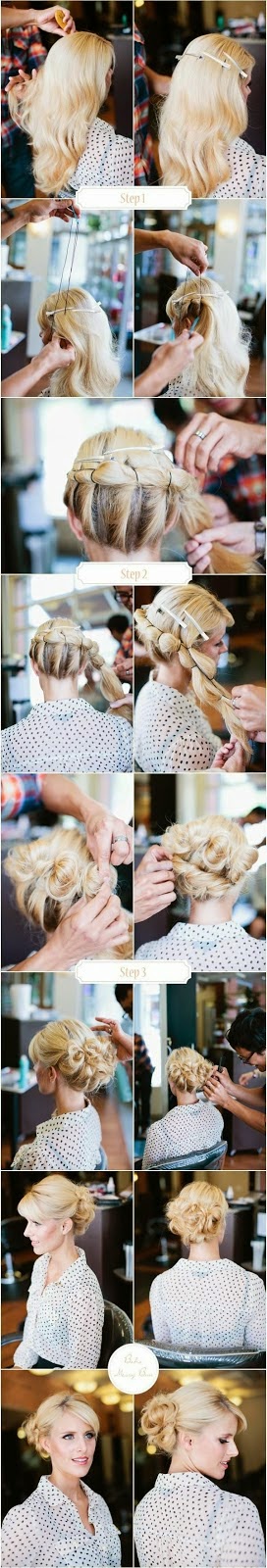 5 Easy Messy Buns For Long Hair Tutorial}