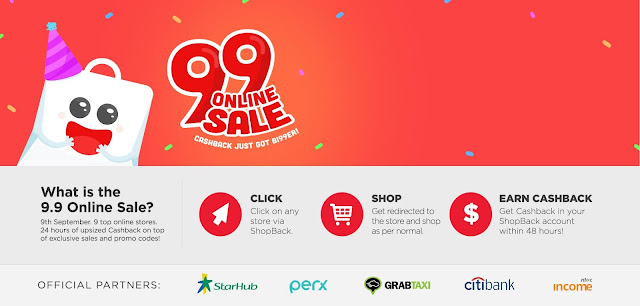 99 online sale on Shopback