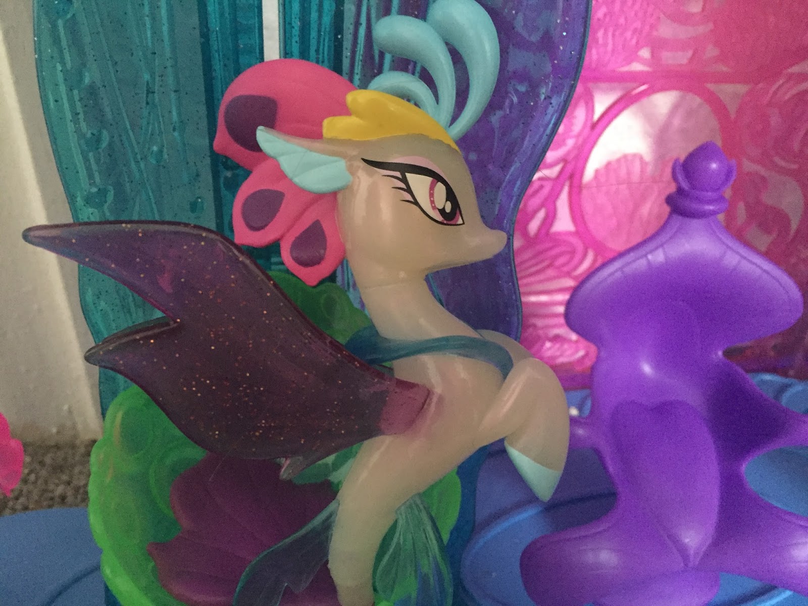 my little pony canterlot and seaquestria castle playset