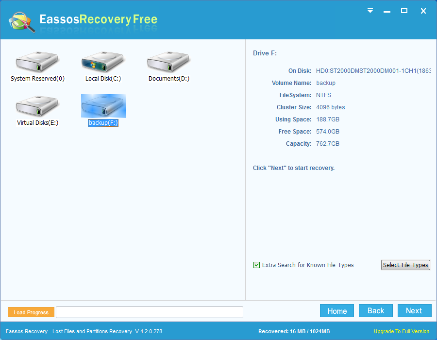 Eassos recovery how to retrieve permanently deleted data from empty