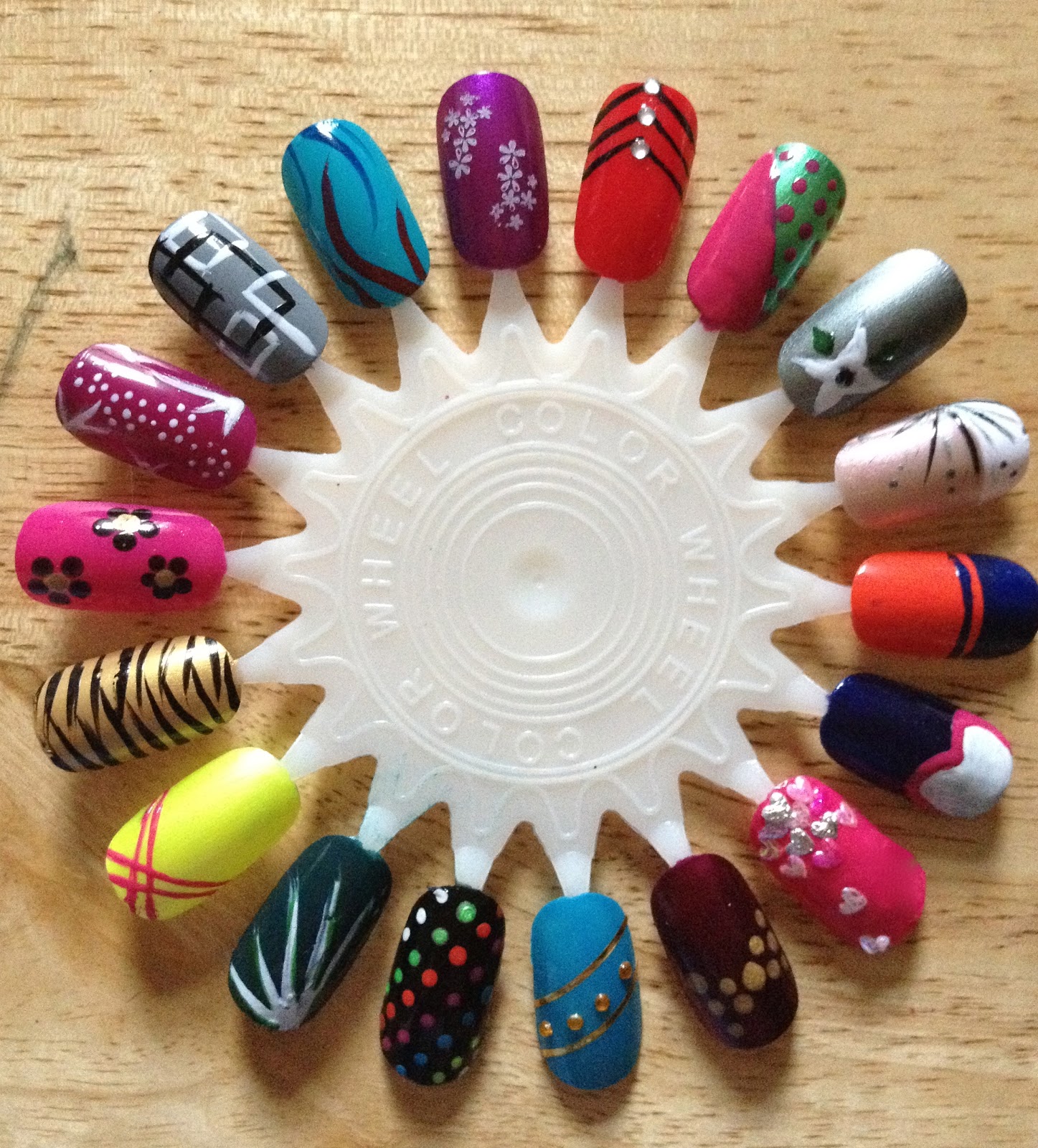 Miss Lucy's Nails: Practice on Nail Wheels