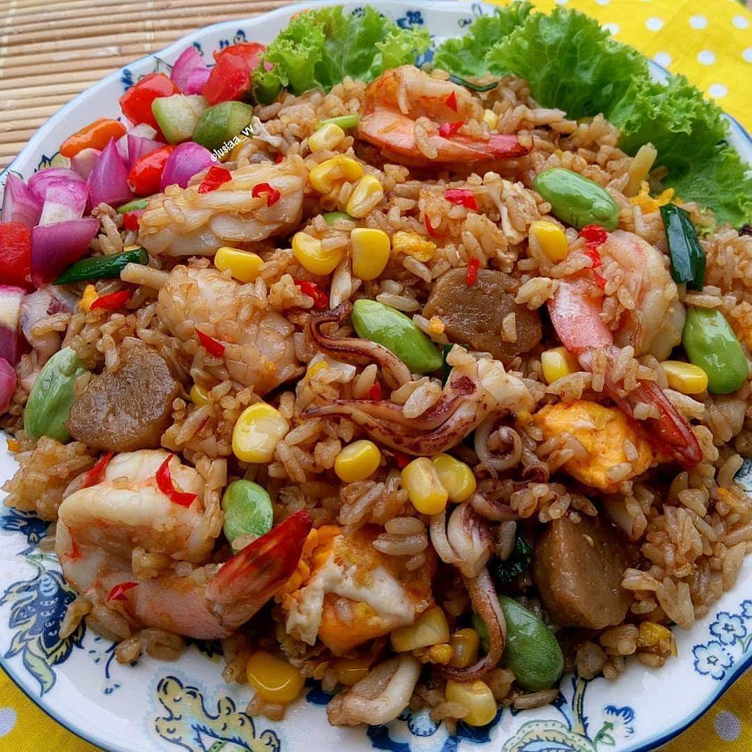 Resep Nasi Goreng Seafood Lezat MBADOGKERST