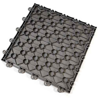 Greamats Garage Floor Tile bottom view Greamats Garage Floor Tile bottom view