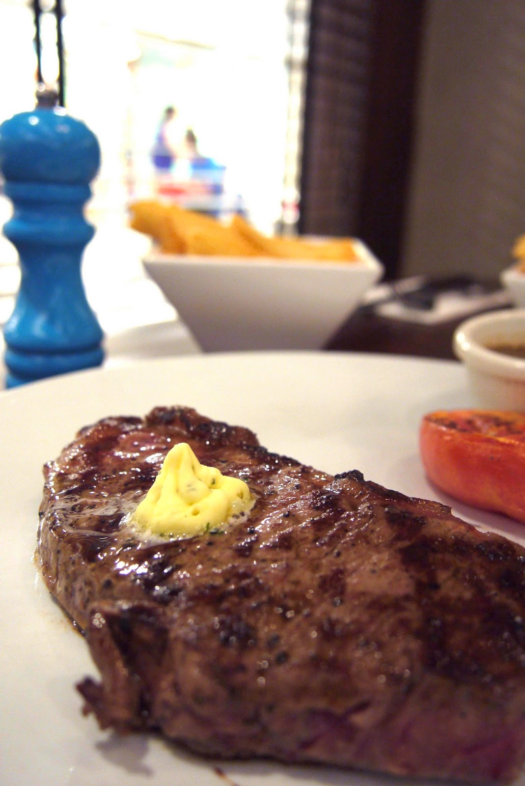 four legged foodies Pepper Steakhouse, Great World City