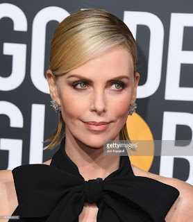 Charlize Theron 2019 Golden Globes Look