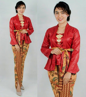 baju batik formal wanita