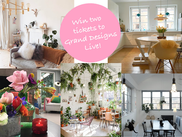 kirstie pickering competition grand designs live london excel centre clc world resorts win tickets blog lbogger interiors inspo inspiration instagram scandinavian plants artisan bulbs flowers floral west elm