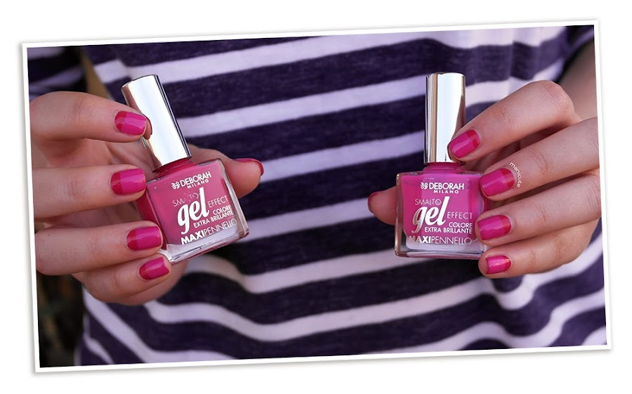 Nail art color block deborah 