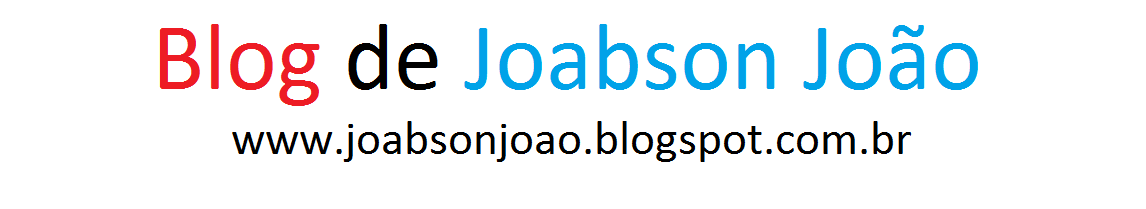 Blog de Joabson João