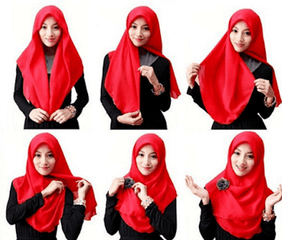 5 Kreasi Model Hijab Segi Empat Simple dan Modis di Tahun 2017 5 Kreasi Model Hijab Segi Empat Simple dan Modis di Tahun 2017