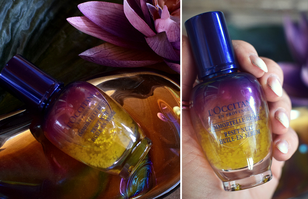 L'Occitane Immortelle Overnight Reset Öl in Serum Review Wie gut