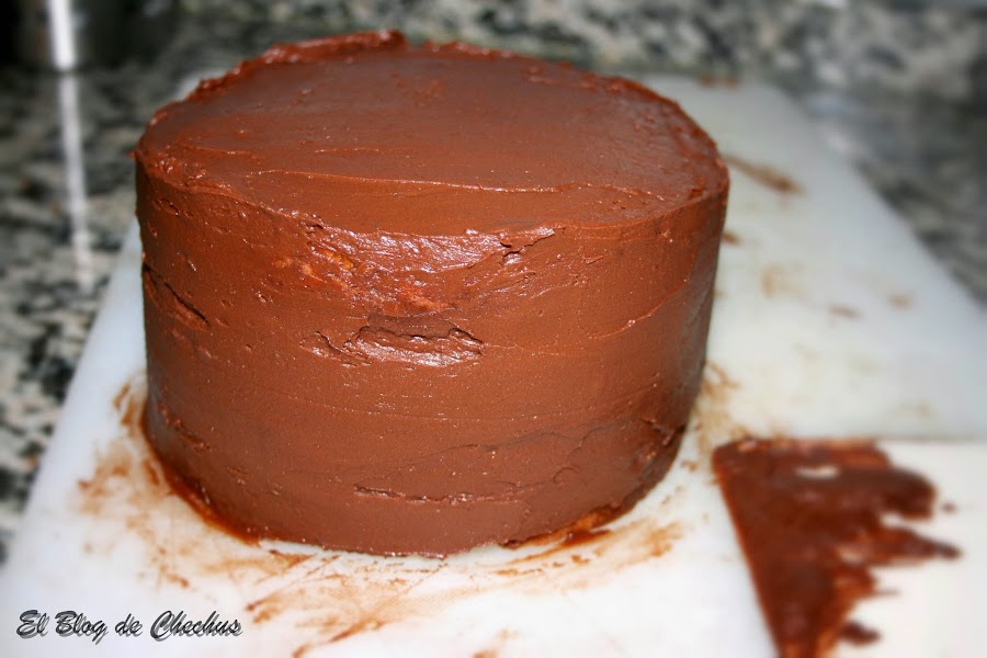 Tarta Peoni, Tartas decoradas, El Blog de Chechus, Chechus Cupcakes