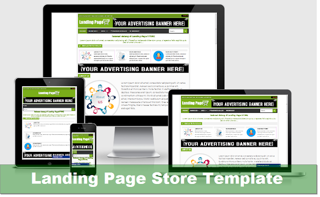 Landing Page Store Template