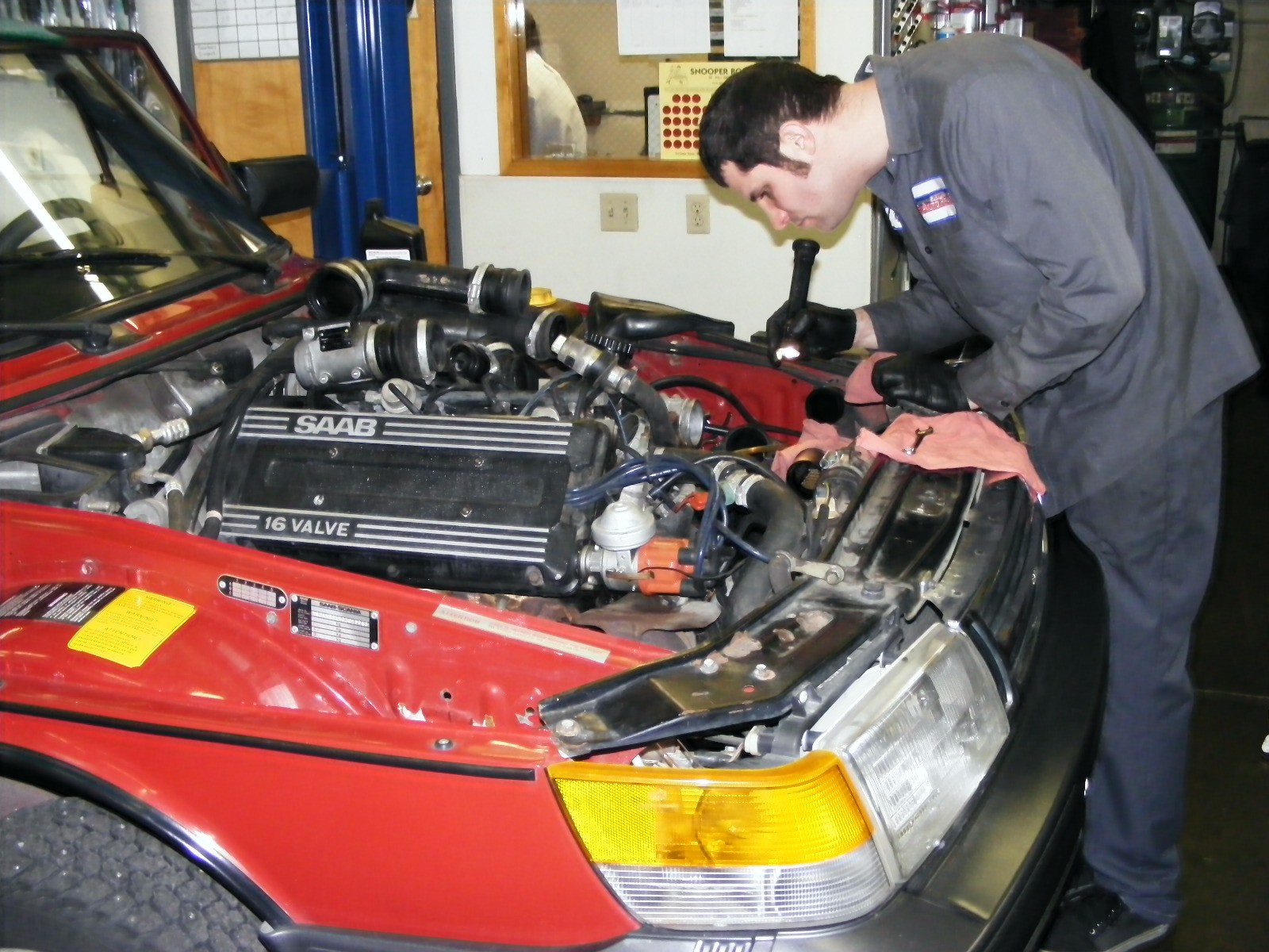 Jerry's Auto Repair shop door
