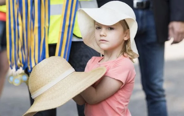 Prince Daniel attended the inaugural "Prince Daniel's Race and Sports Day" at Haga Park. Crown Princess Victoria and Princess Estelle