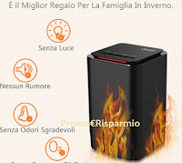 Vinci gratis la stufetta con riscaldatore ceramico PTC di AnkLink Logo Vinci gratis la stufetta con riscaldatore ceramico PTC di AnkLink