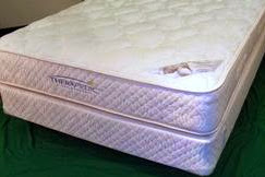 Two-Sided Therapedic Medi-Coil Mattress For A Large Woman.