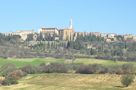 The hill town of Pienza is a UNESCO World Heritage Site