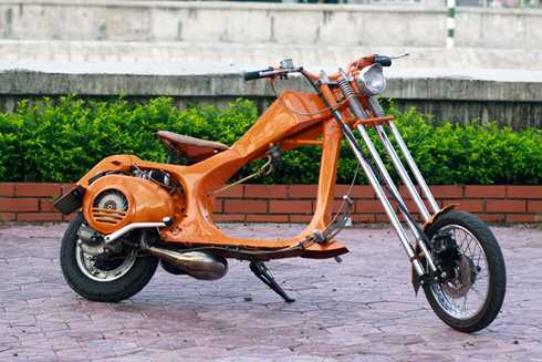 Xe Vespa độ đẹp nhất theo hai hướng độ chính của dân chơi xe Xe Vespa độ đẹp nhất theo hai hướng độ chính của dân chơi xe