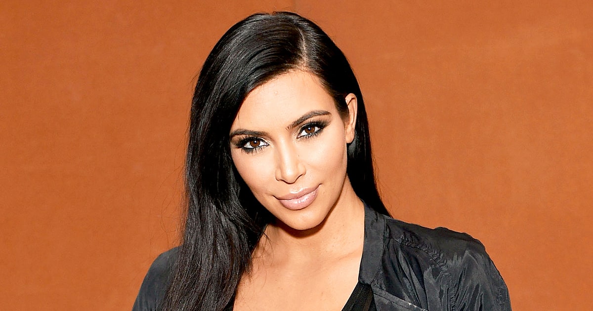 kim kardashian black outfit