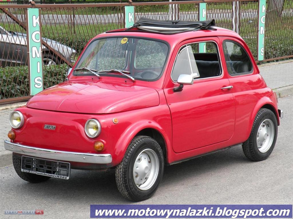 Motowynalazki Ciekawe auta na rynku FIAT 500 z 1973 roku z