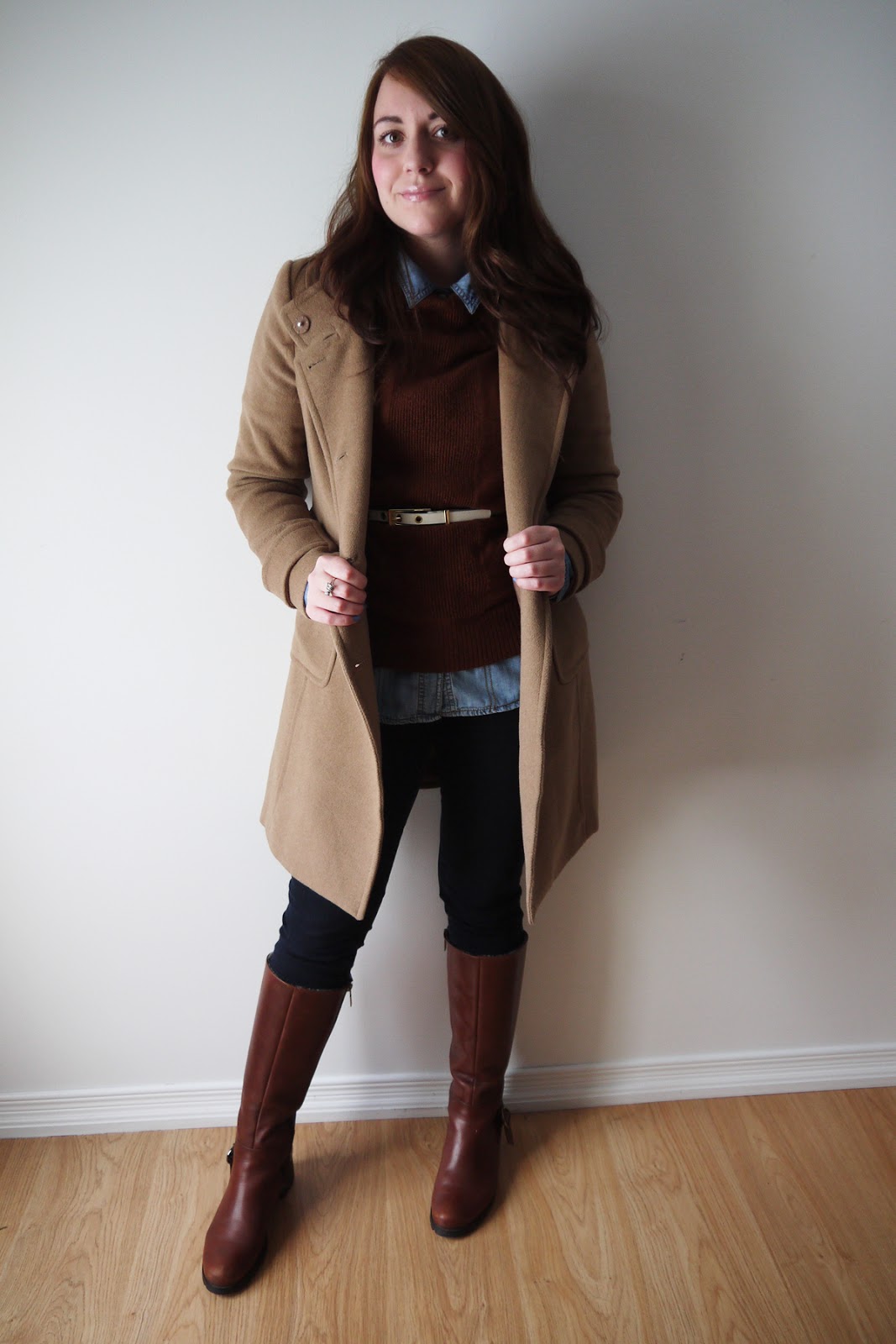 Casual Outfit Challenge (Denim + Brown + Tan) | Closet Full of Thrills