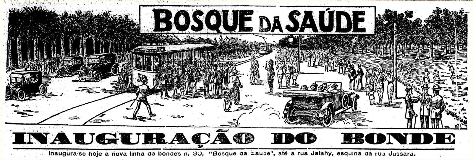 Blog do Ralph Giesbrecht MEMÓRIAS DE SÃO PAULO (4) O BONDE DO BOSQUE DA SAÚDE