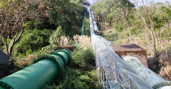 新社白冷圳紀念公園超過80年歷史的倒虹吸管建築,遠東最大水利設施 新社白冷圳紀念公園超過80年歷史的倒虹吸管建築,遠東最大水利設施