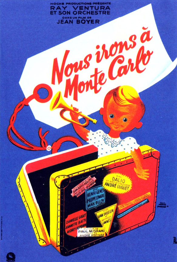 "Nous irons à Monte Carlo"  (1951)