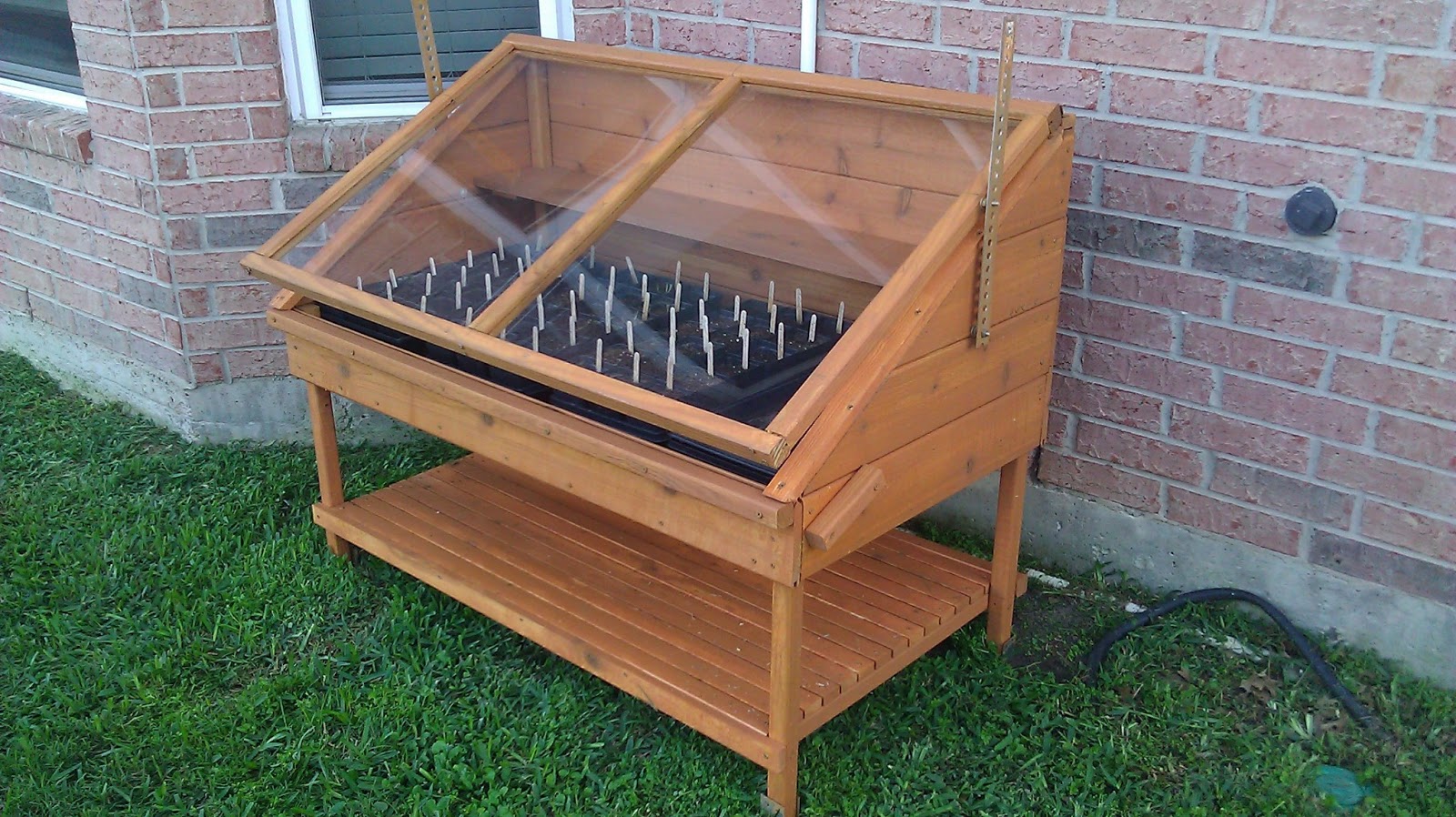 She's just a girl who creates... My Cold Frame
